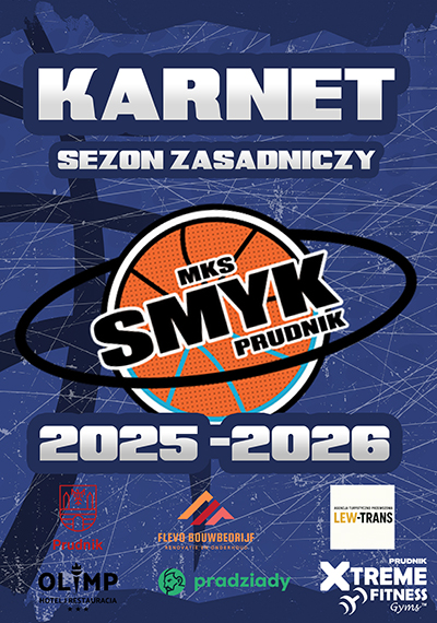 KARNETY - MKS SMYK Prudnik sezon 2025/2026